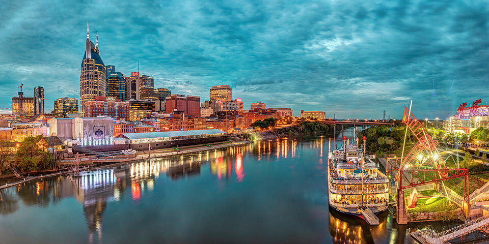 Nashville at Dusk