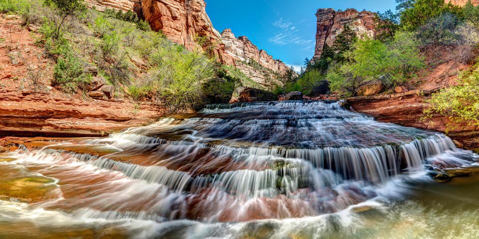 Beautiful Cascade in Zion