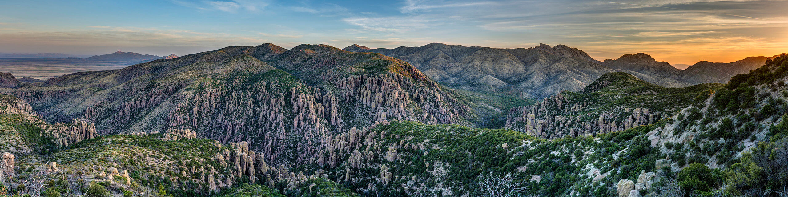 Chiricahua Sunrise Panorama