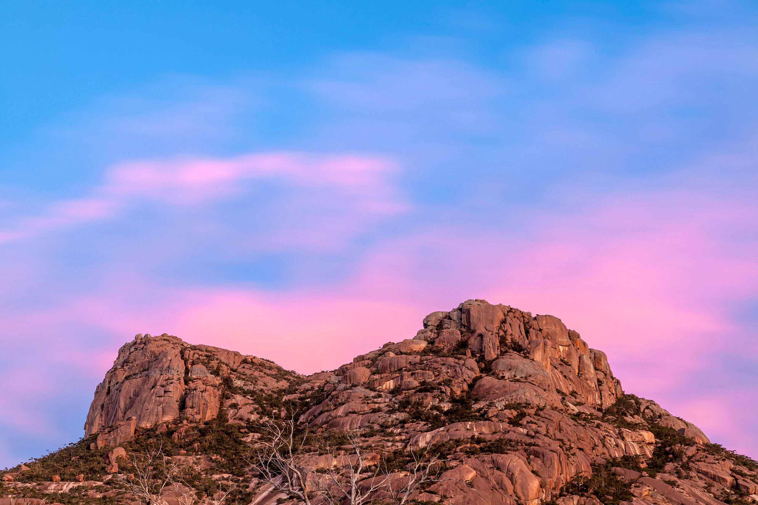 Dusk in Freycinet I took this photo on the evening of April 13, 2010, on my way back to the car from a 7-mile hike to Freycinet National Park's...