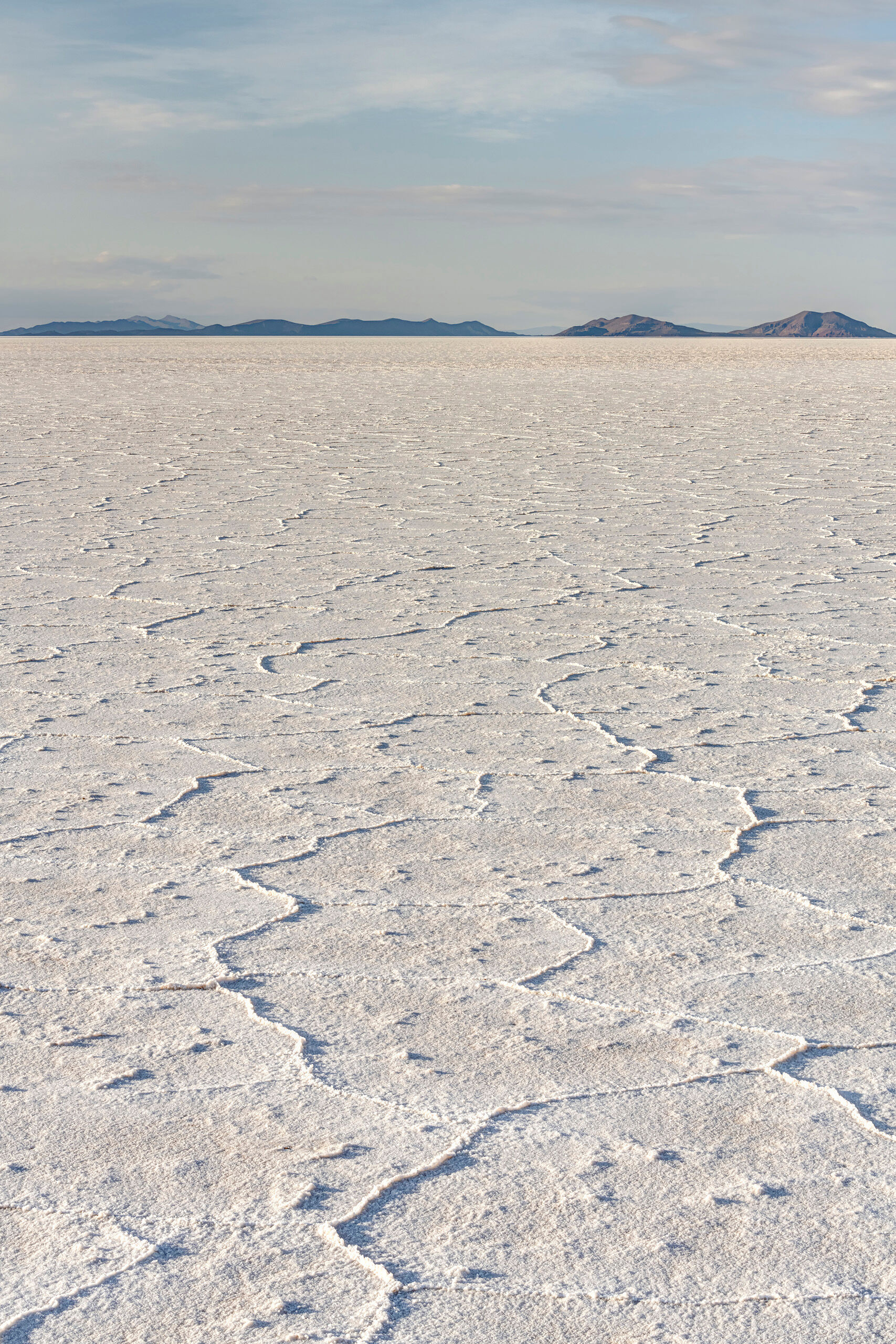 Uyuni Portrait Sitting at roughly 12,000 feet above sea level, the Salar de Uyuni is, at over 3,900 square miles, the world's largest salt flat...