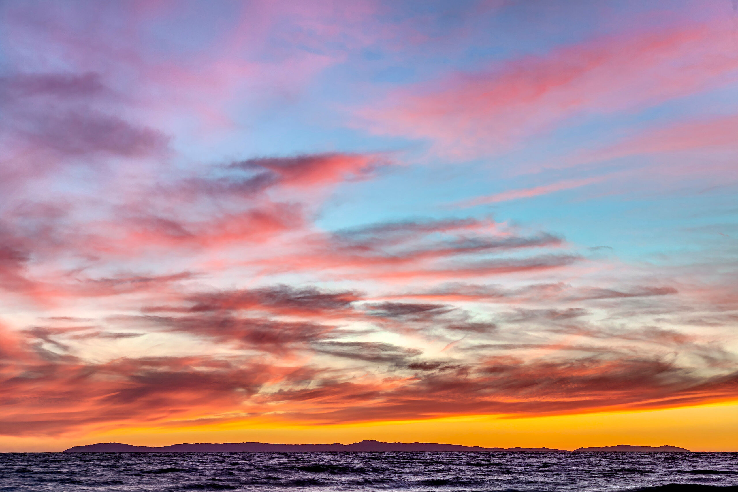 Catalina Island Sunset Watching the sun set over the Pacific Ocean is one of the simple joys of visiting California. I took this photo of Catalina...