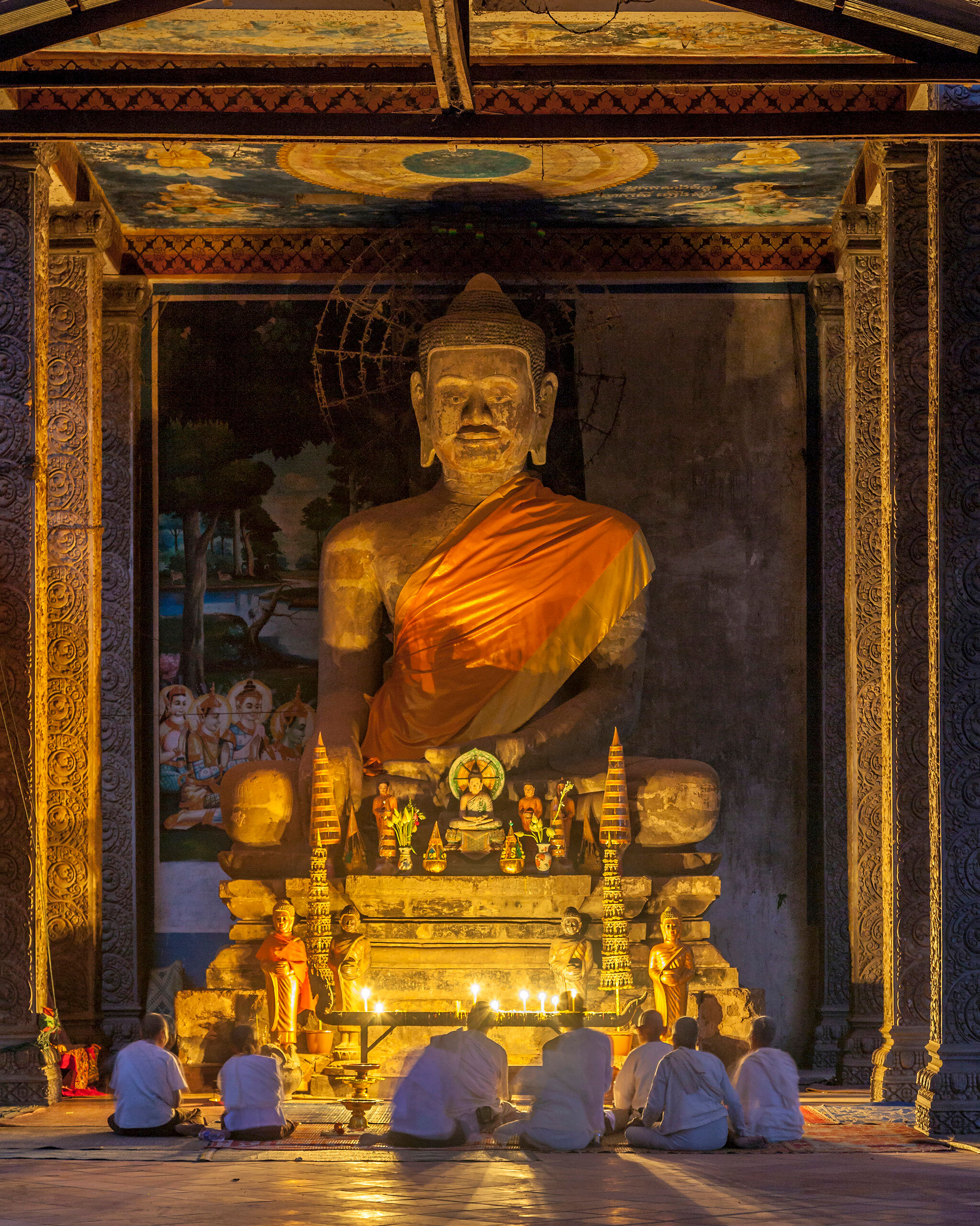 Morning Prayers Angkor Wat is a phenomenal place for photography, and sunrise is a particularly popular time to shoot this world-famous ruin....