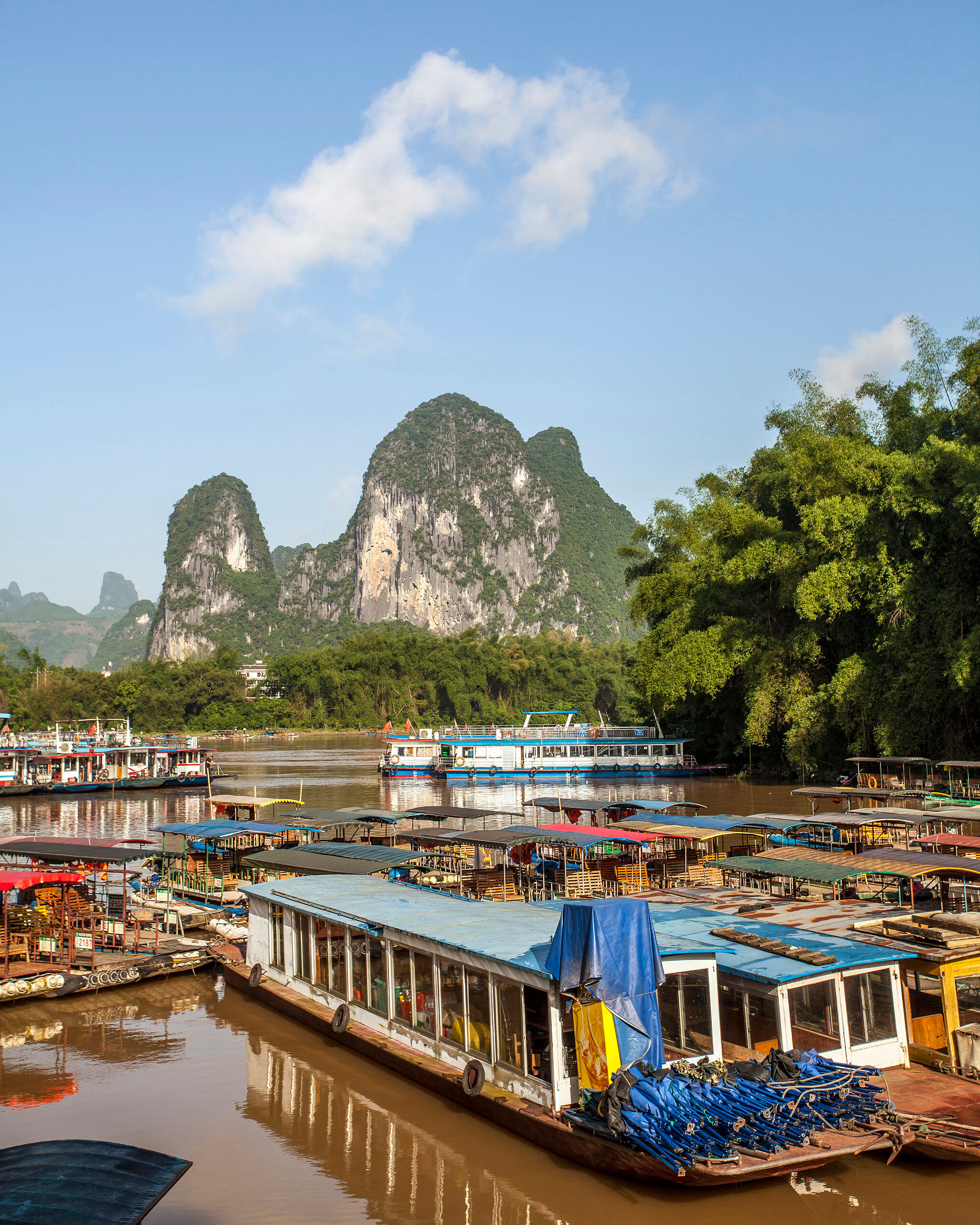 Boats on the Lijiang River XingPing village, near Guilin, China, remains one of my favorite places I've ever visited. I met virtually no one here who spoke...
