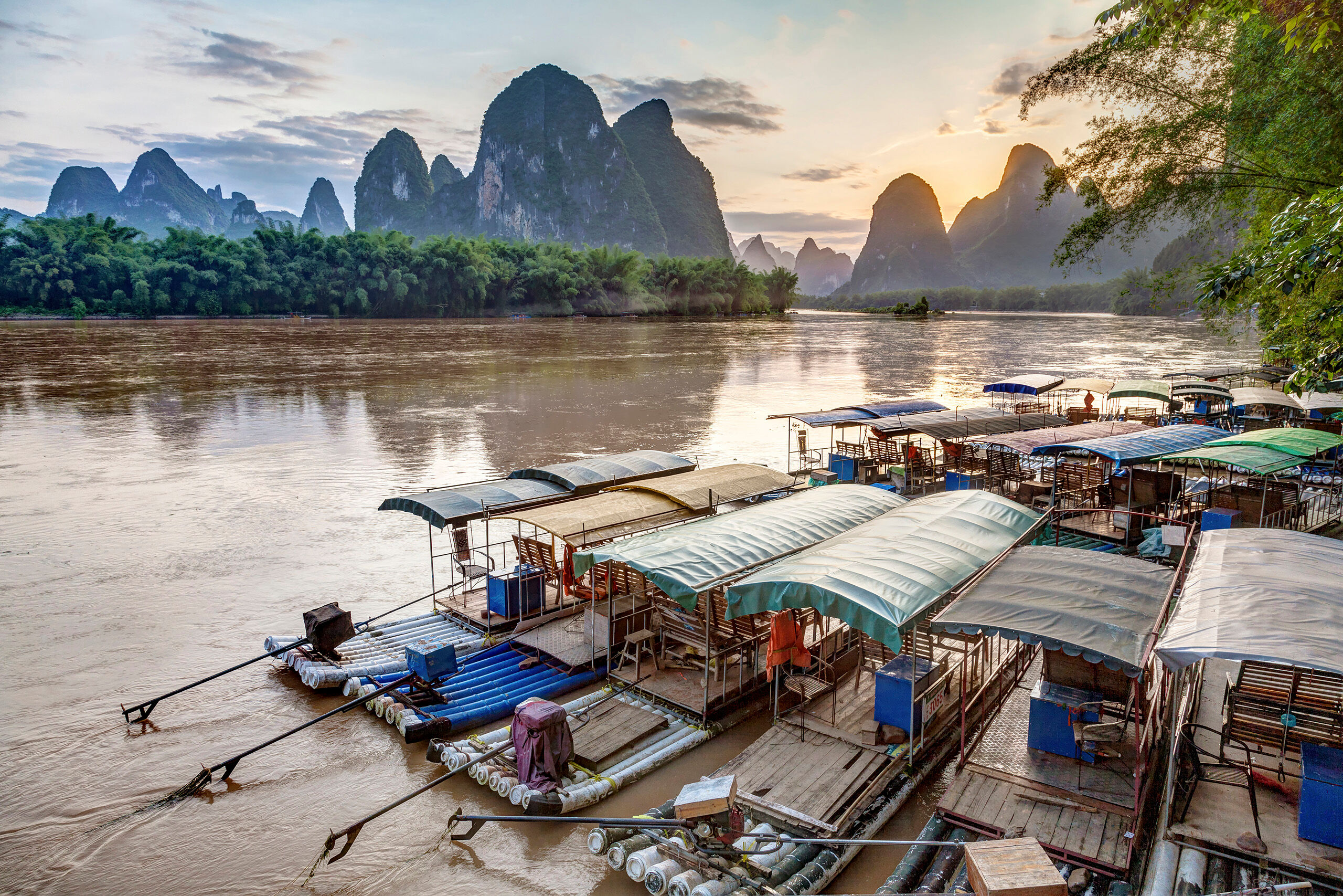 Sunset on the Lijiang XingPing village, near Guilin, China, remains one of my favorite places I've ever visited. I met virtually no one here who spoke...