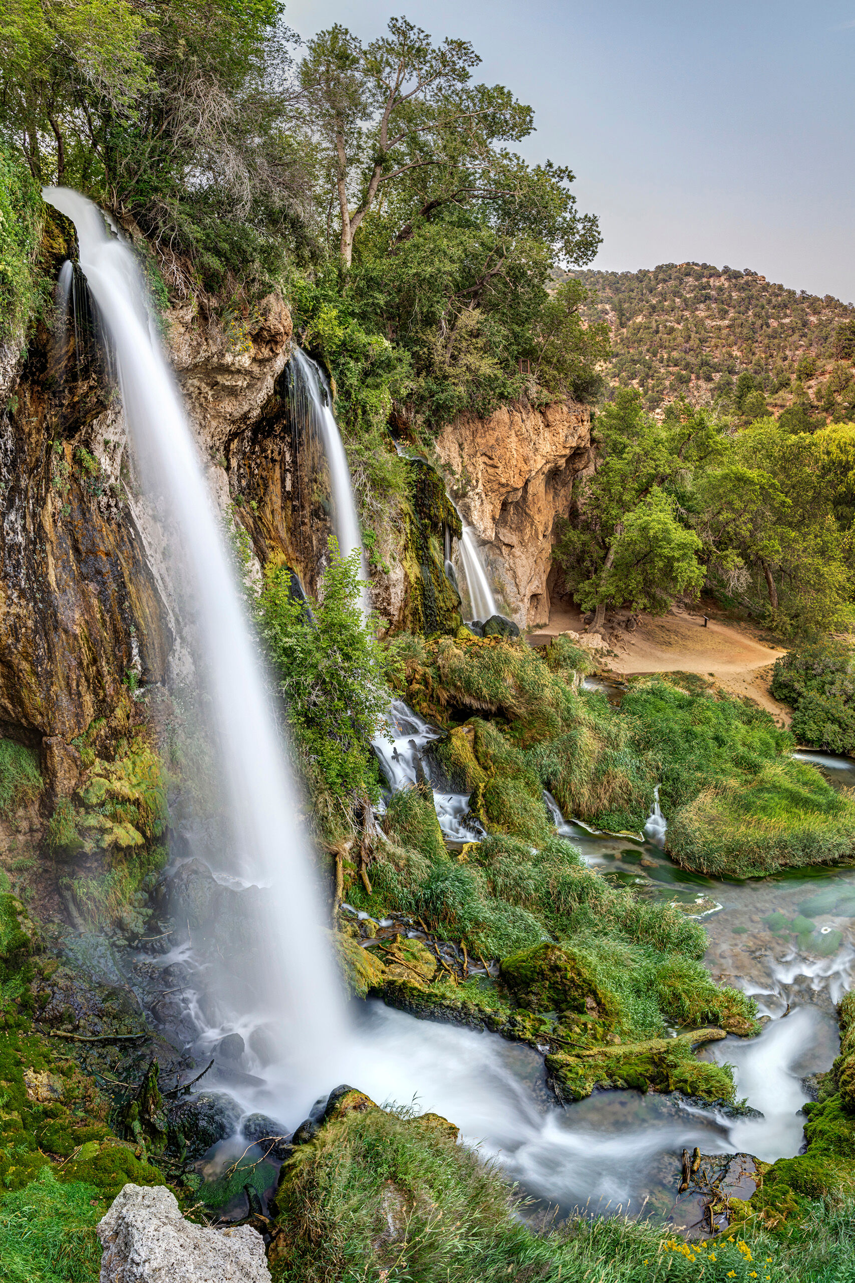 Rifle Falls Portrait Colorado isn't exactly famous for its waterfalls, but there are quite a few good ones scattered throughout the state. I'd heard...
