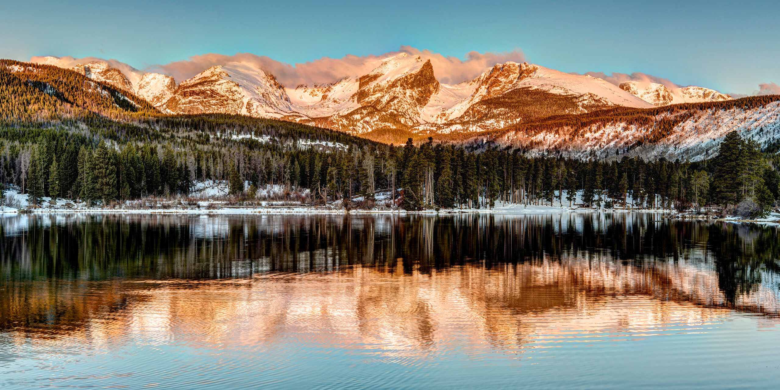 Sprague Lake Sunrise Rocky Mountain National Park's Sprague Lake is an easy-to-reach gem. It is still plenty cold and there's traditionally quite...
