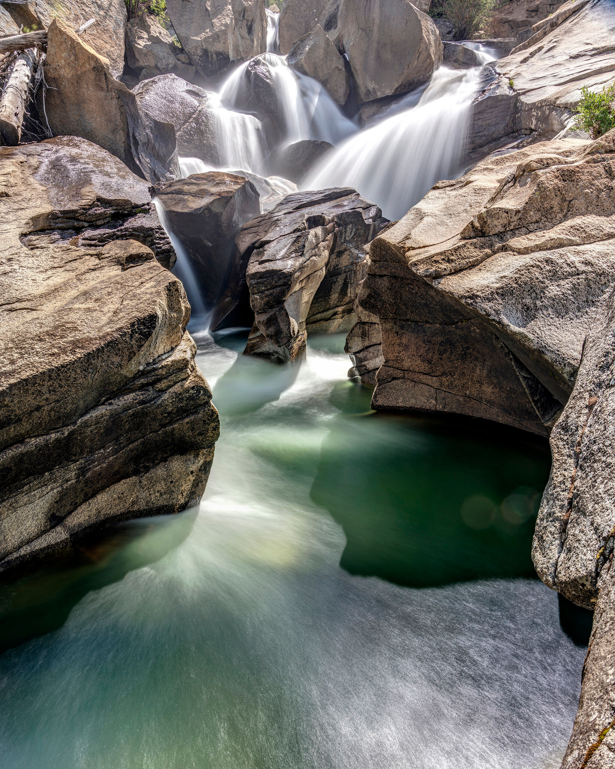 The Grotto (Portrait) There's a lot to see along Independence Pass, outside of Aspen, Colorado. I drove across Independence Pass during the summer...