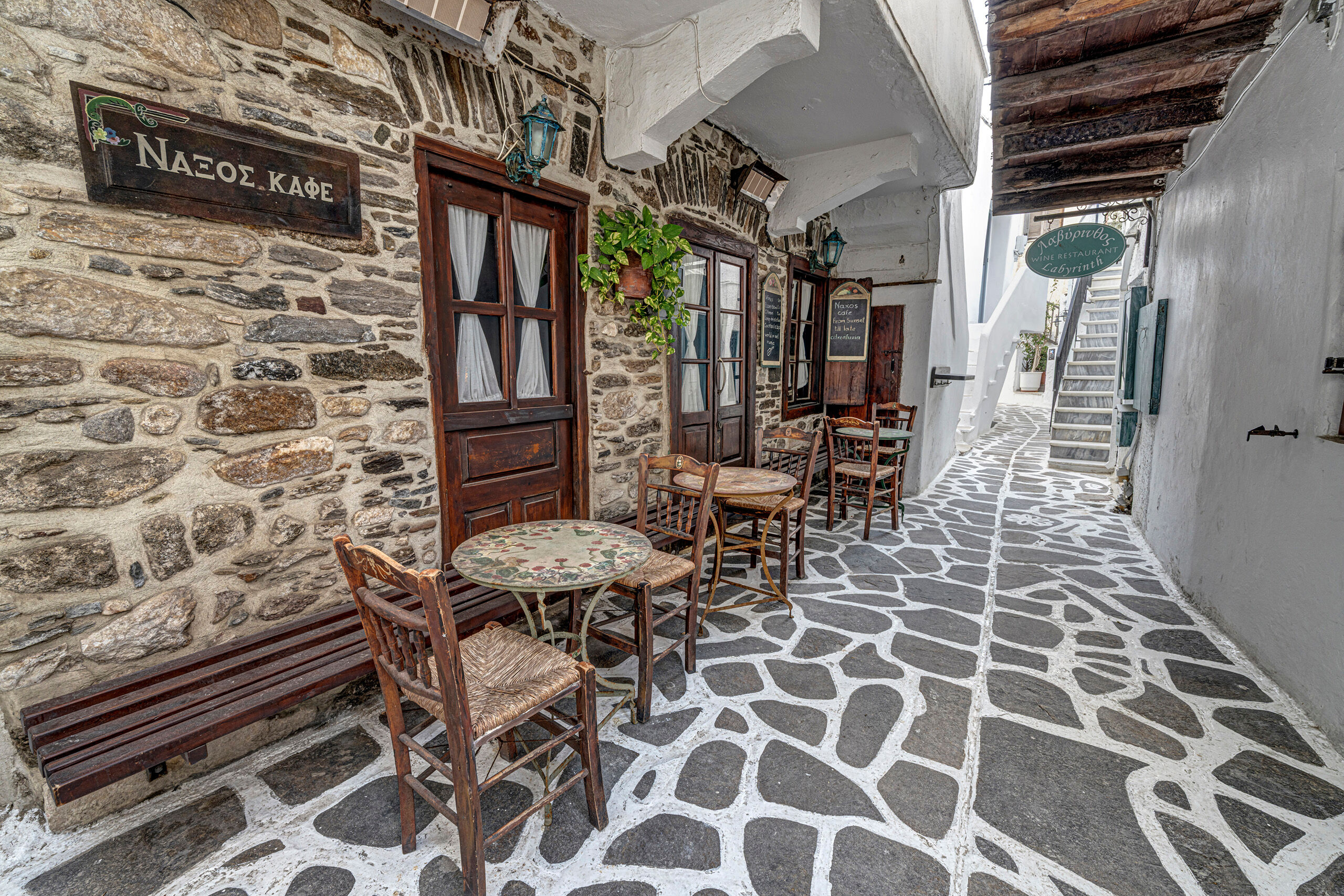 Greek Cafe This is the type of photo that I don't typically consider myself very good at capturing, but I've been working on it as I've...