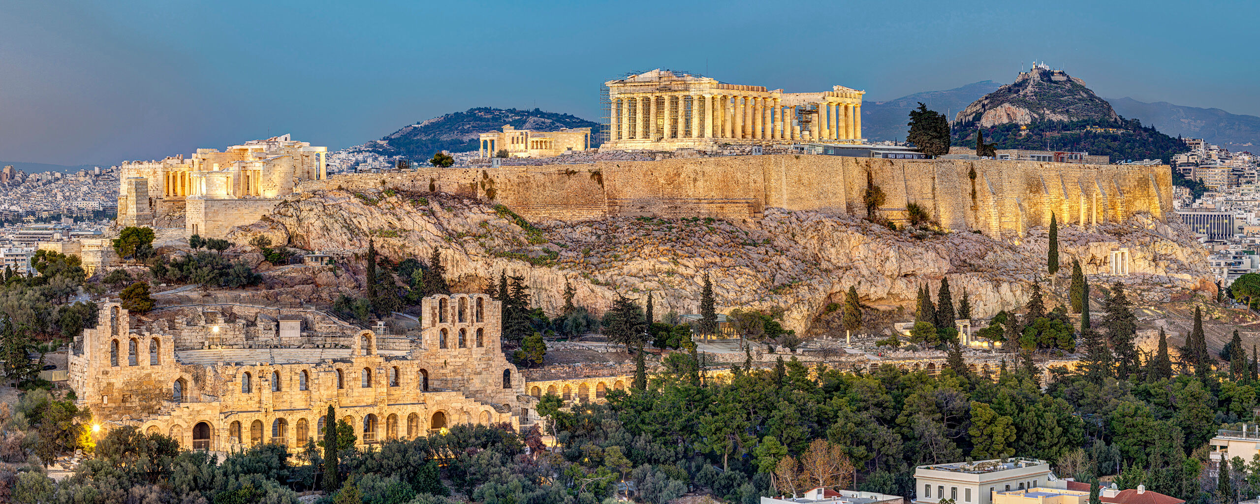 The Acropolis and Mount Lycabettus There are many ways to photograph the Parthenon, and while the best general views are, in my opinion, from Mount Lycabettus...