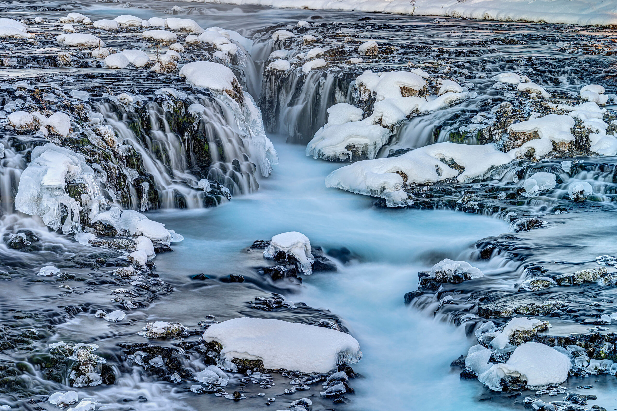 Bruarfoss This is a photo of Bruarfoss, which is located a couple hours from Reykjavik, Iceland. I hiked here on my January, 2023 visit...