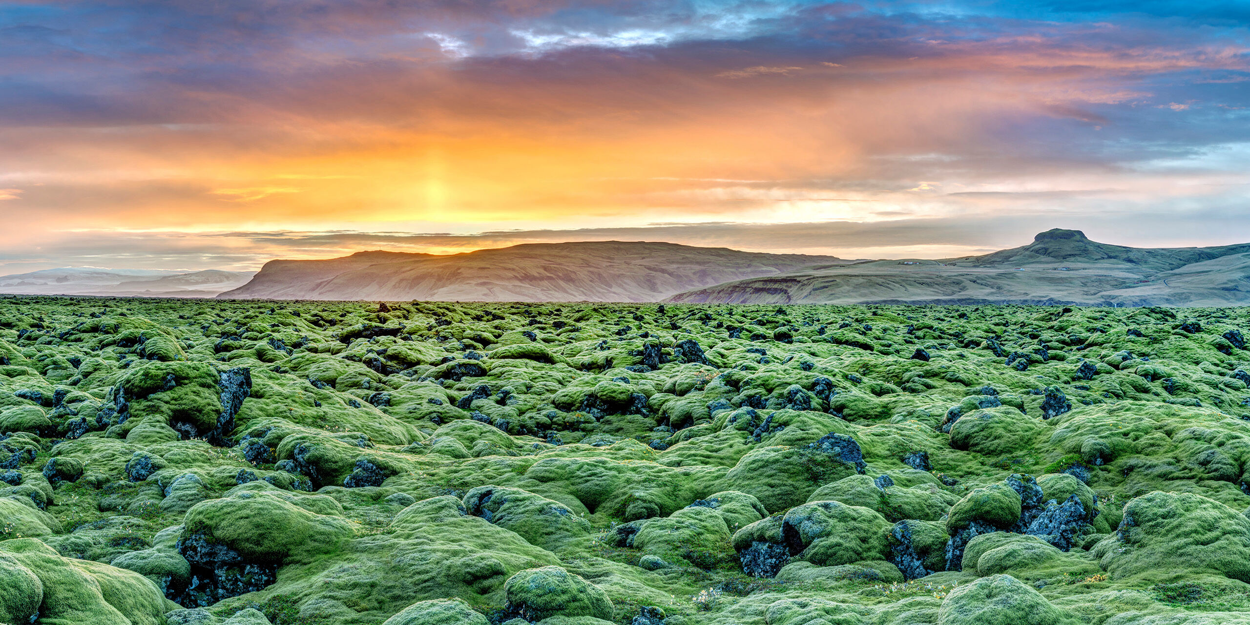 Icelandic Mossy Rocks at Sunset Finally, a sunset! Of my roughly three weeks in Iceland, I was treated to only three decent sunsets, and on one of the other...
