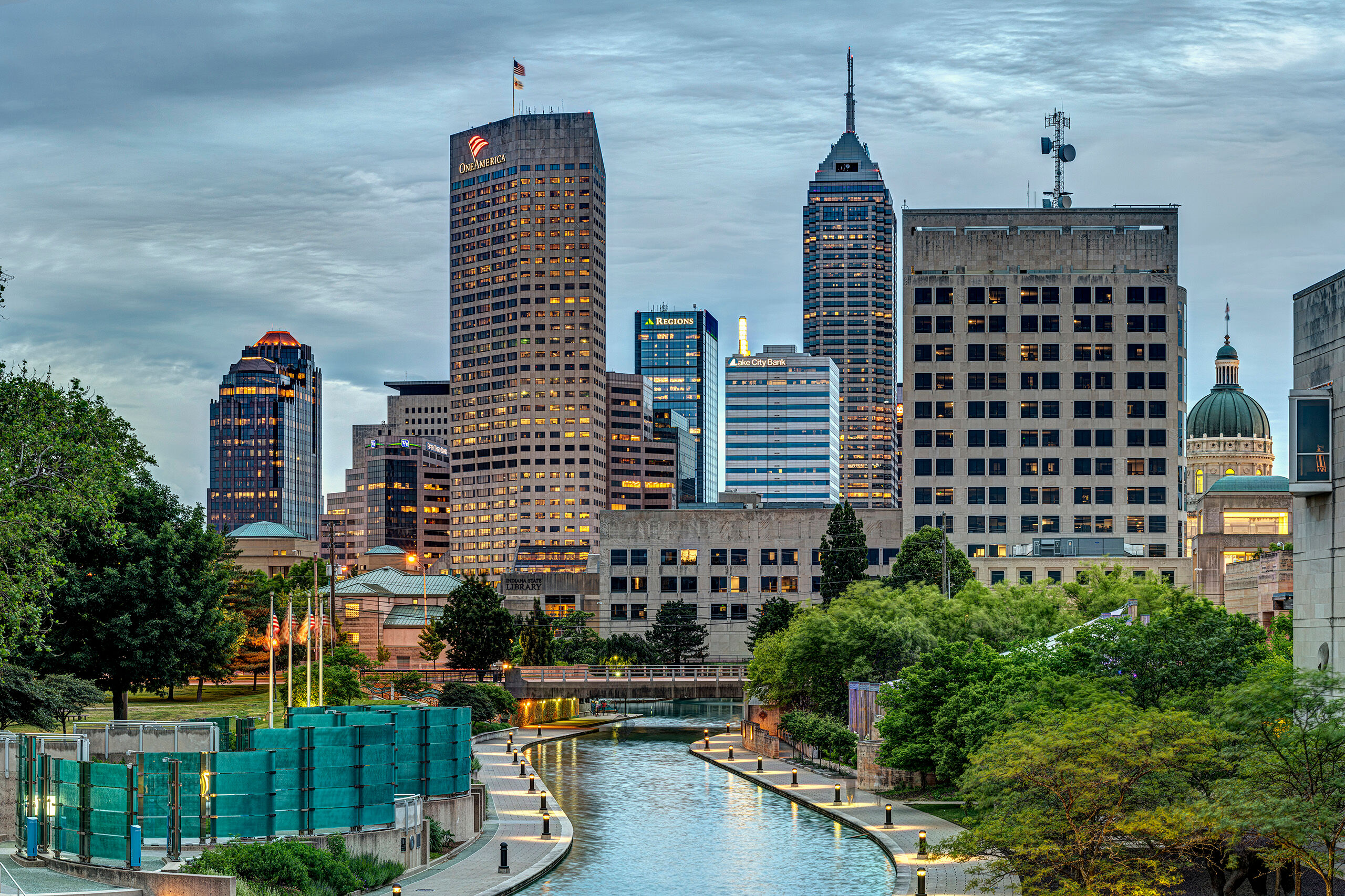 Indianapolis, 2019 I was passing through Indiana in 2019, and seized the opportunity to photograph the capitol city, Indianapolis. The Indiana State...