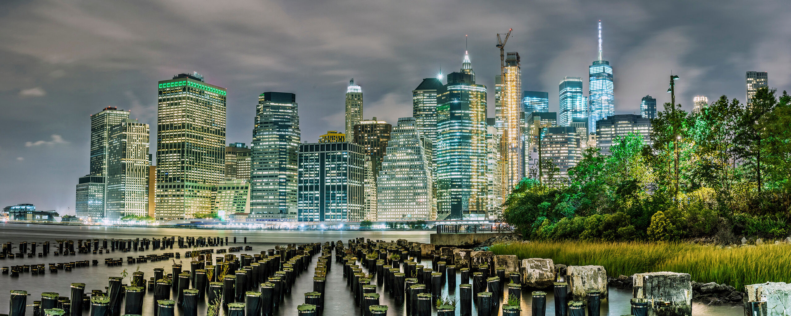 New York City from Old Pier 1 I only had a single evening to photograph the New York City skyline, so I went to Old Pier One, which allowed for views of Manhattan...