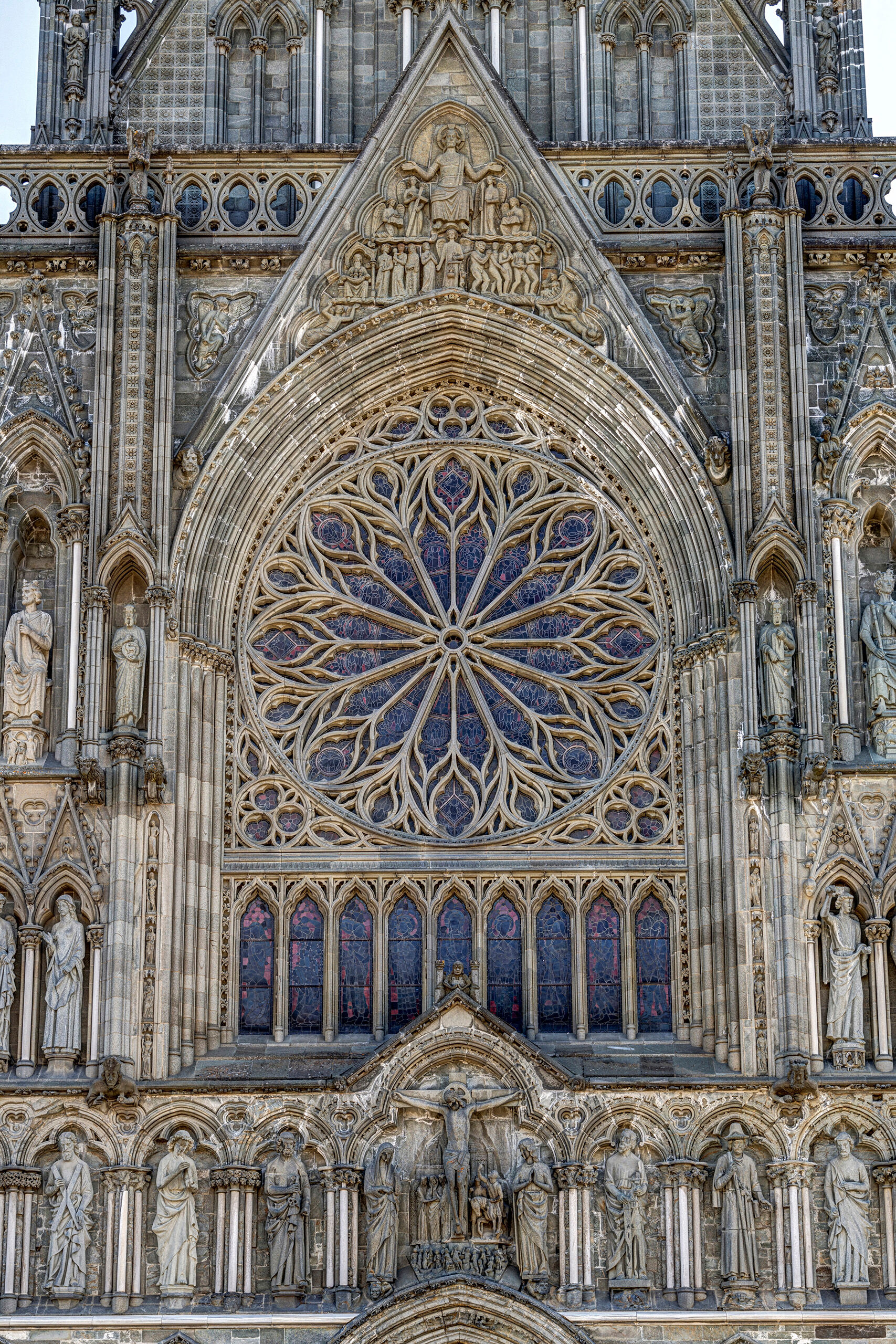 Nidaros Cathedral Exterior I'd never heard of Nidaros Cathedral until my arrival in Trondheim, Norway, during a 2023 trip to this beautiful country. The...