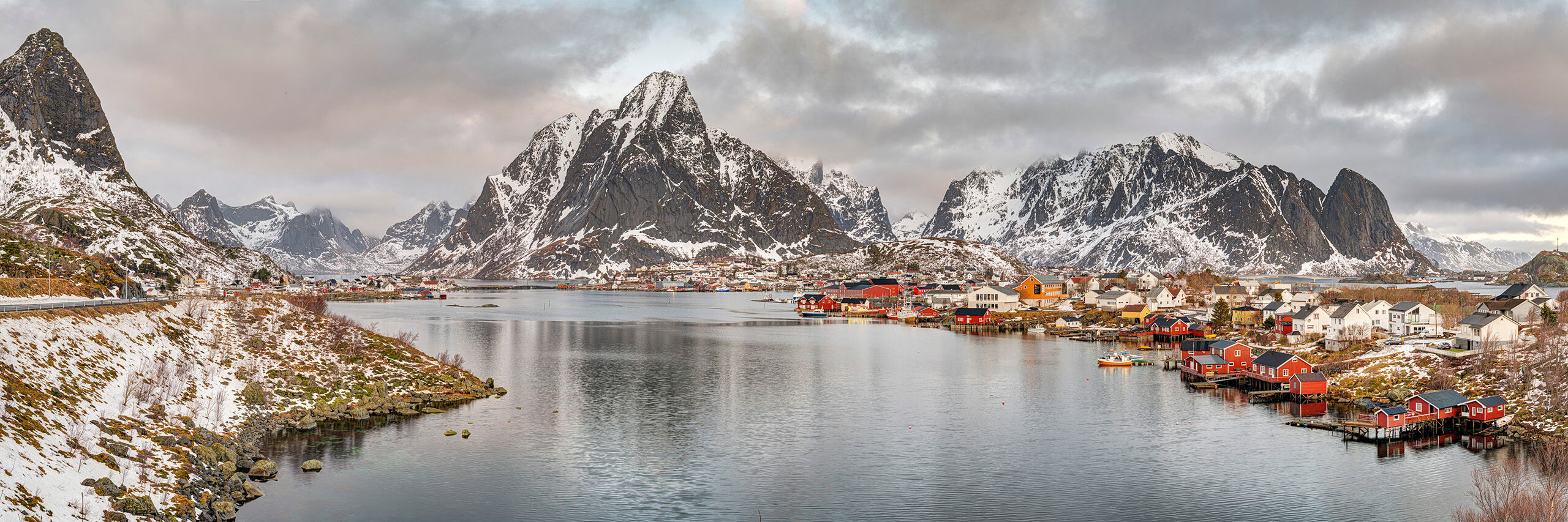 Reine Panorama I didn't have the type of dramatic lighting I was hoping for on my trip to Norway in January, 2025, so I had to make do with...