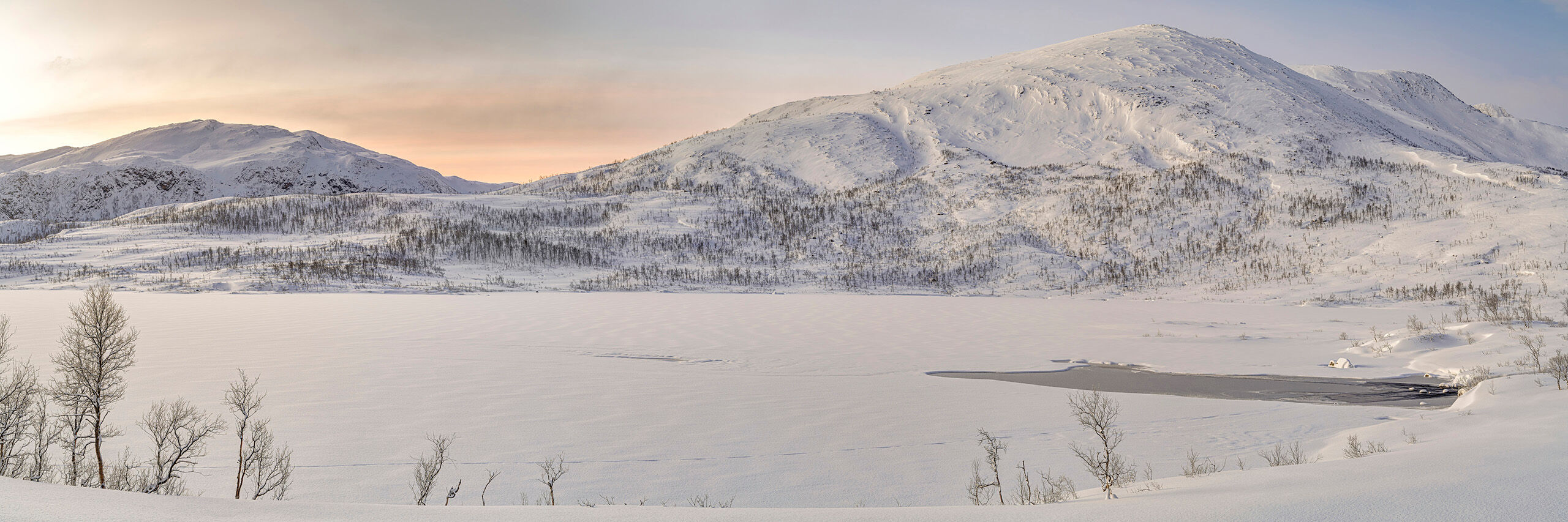Winter Tranquility Taken on the only morning of my entire two week trip to northern Norway in the winter of 2025 where there was anything resembling...