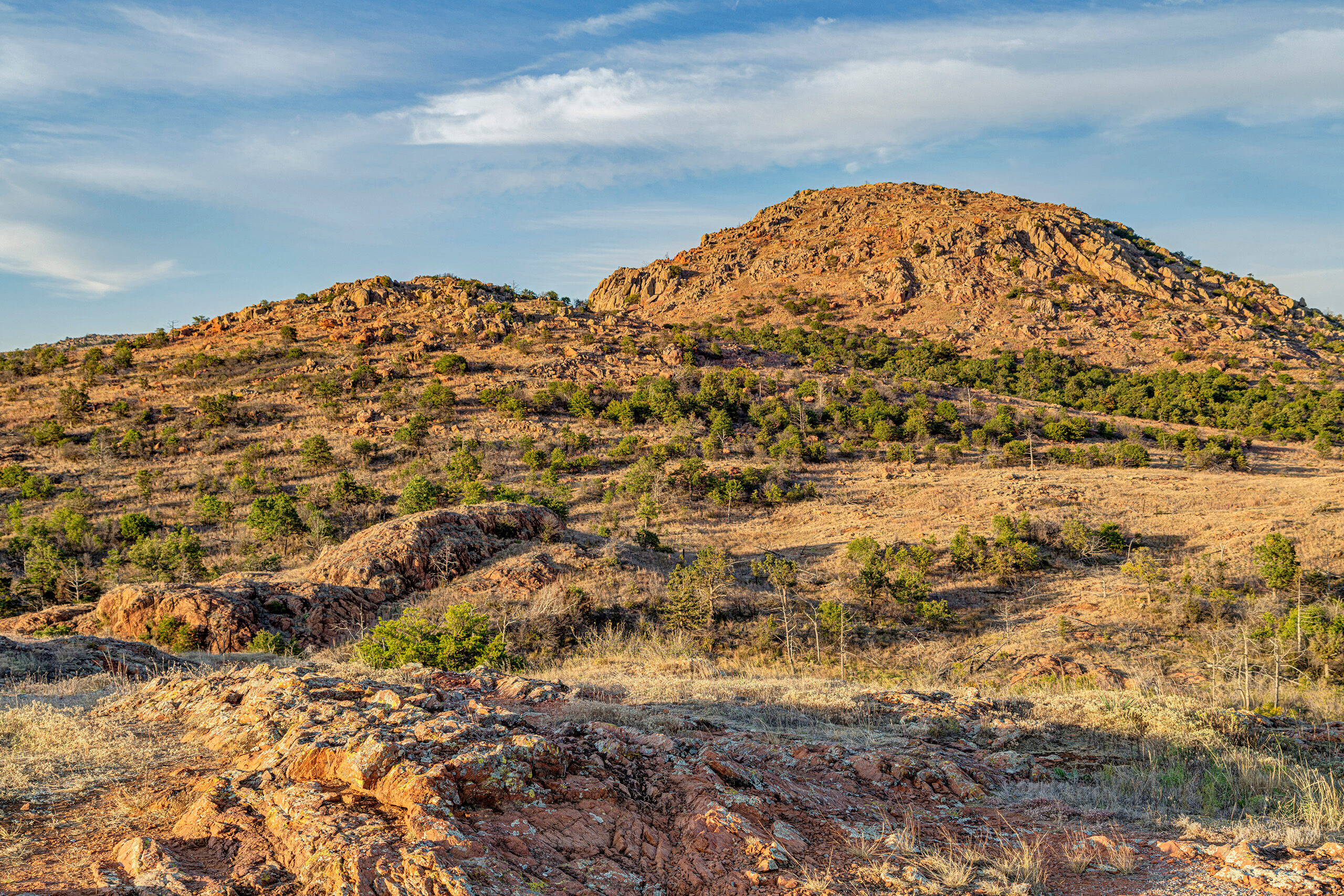 Afternoon in the Wichita Mountains I was driving cross country in the Fall of 2025, and realized I'd never photographed either Oklahoma or Arkansas, and my drive...