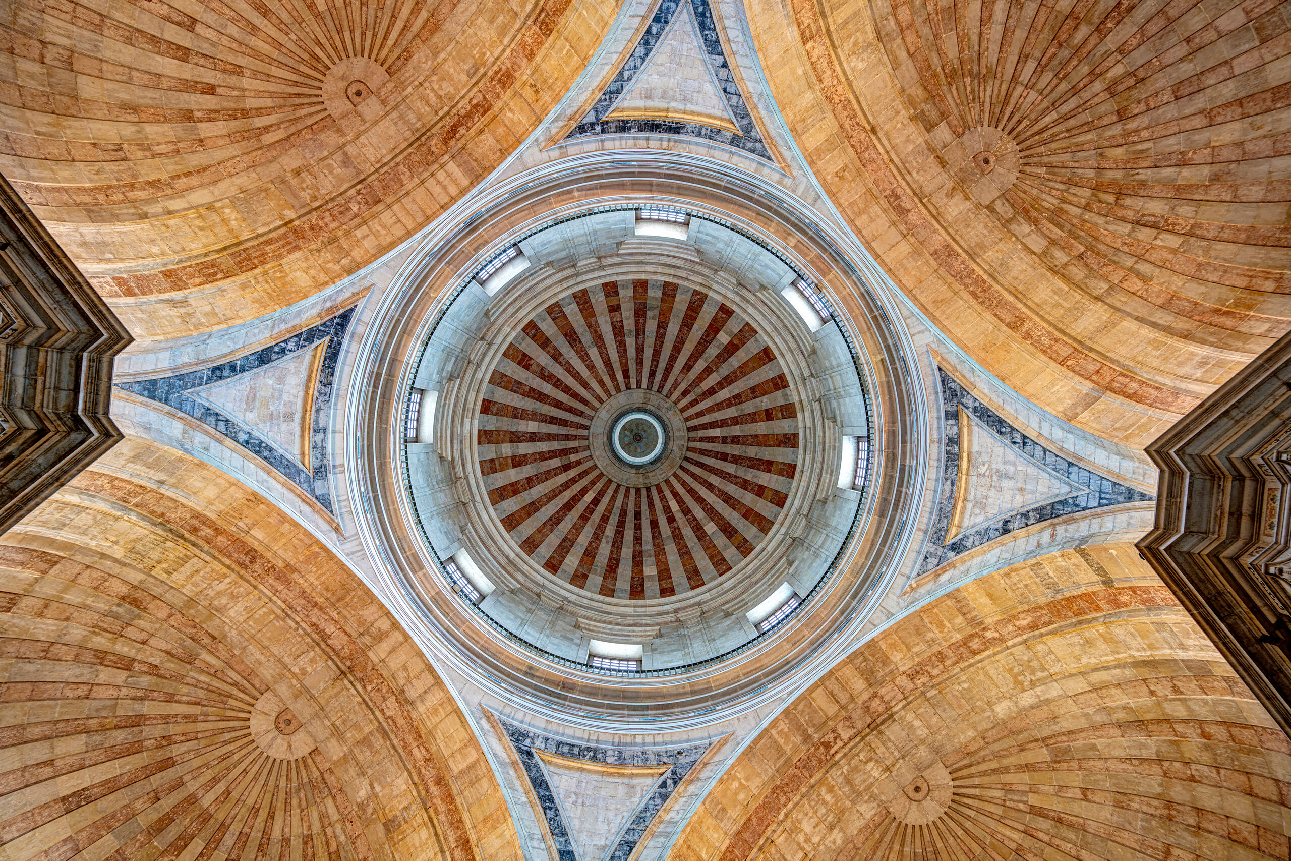 Portugal's National Pantheon's Ceiling The construction of Portugal's National Pantheon took place between 1682 and 1712, but wasn't actually finished until the 20th...