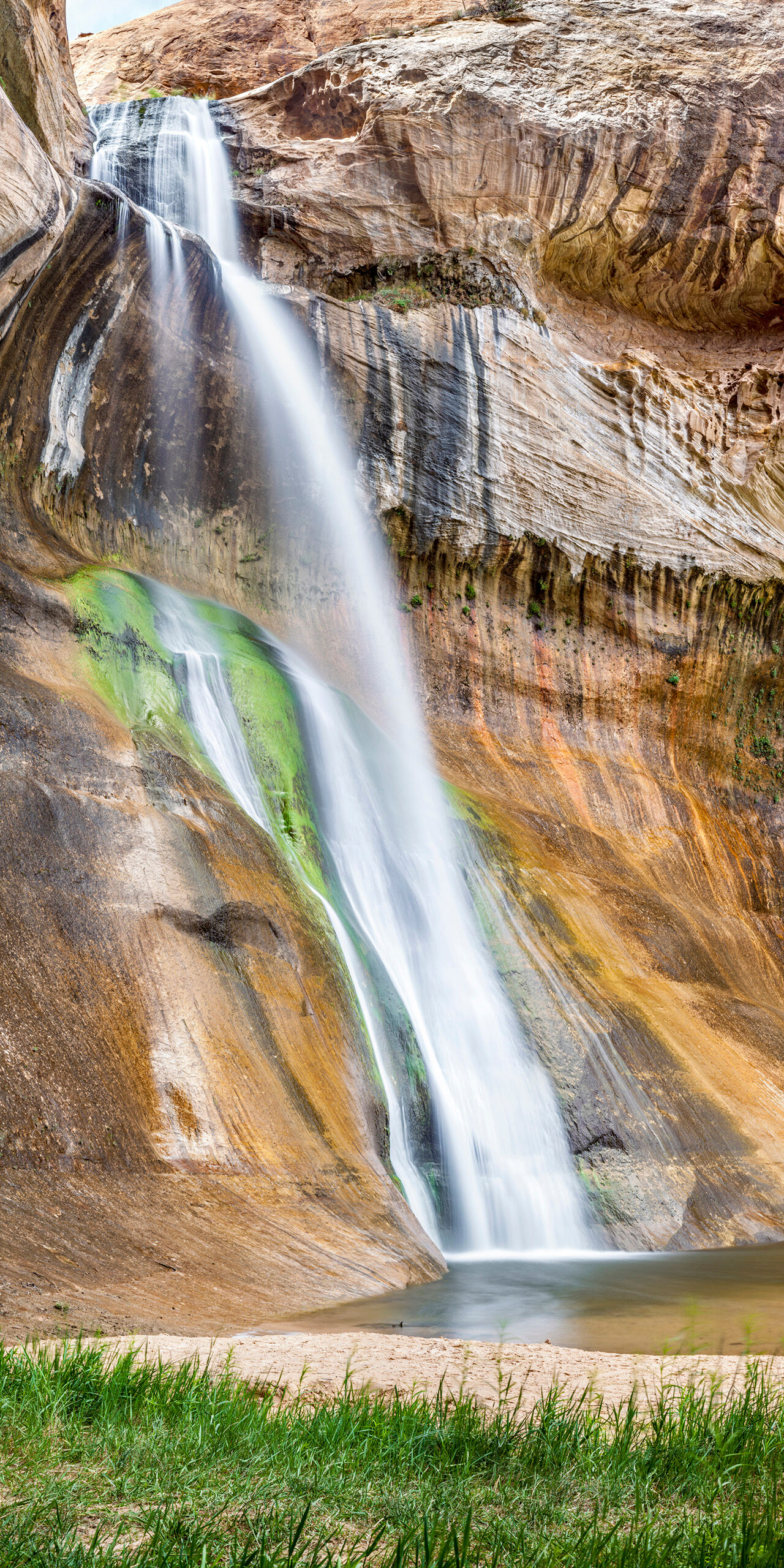 Calf Creek Falls There are lots of surprises to be found on Utah State Route 12, in the southwest portion of the state. One of those is (Lower...