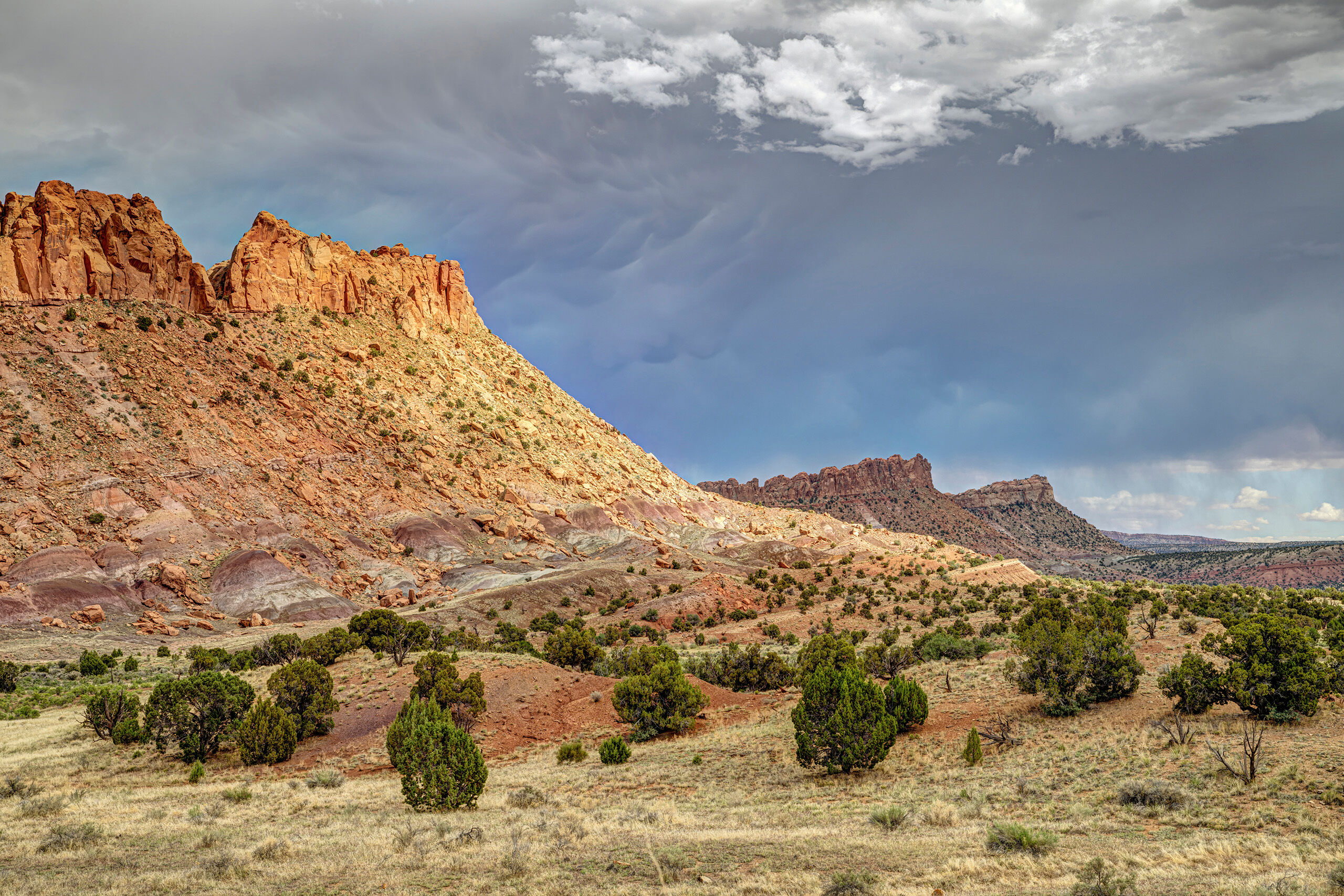 Scary Skies at Capitol Reef I've taken a lot of scenic drives, but to this day, Utah 12 remains in my top two (the other is Canada's Icefields Parkway)....