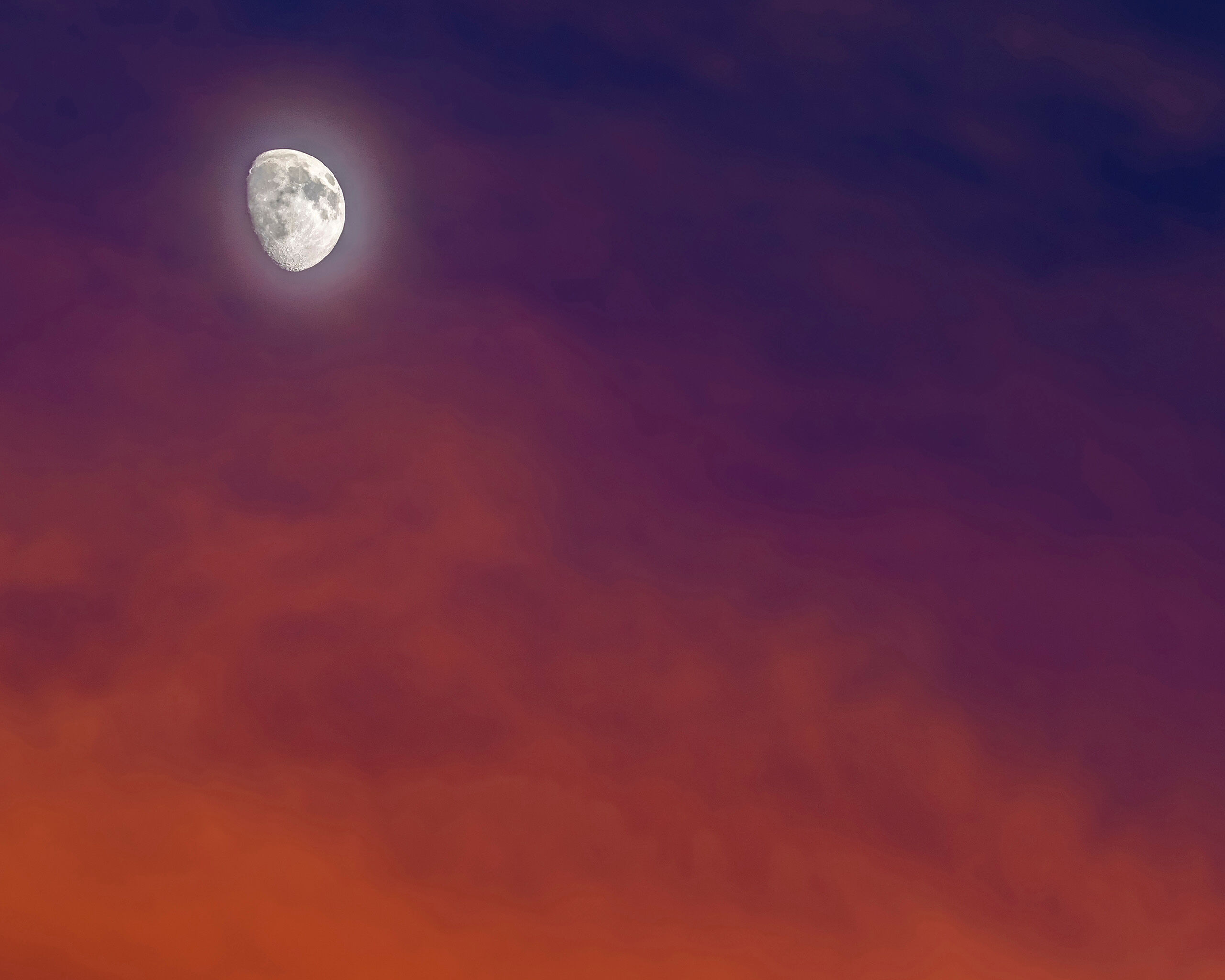 Moon at Dusk I took this photo during a 3-month trip through Eastern Canada and the Eastern United States. Throughout the trip, there were...