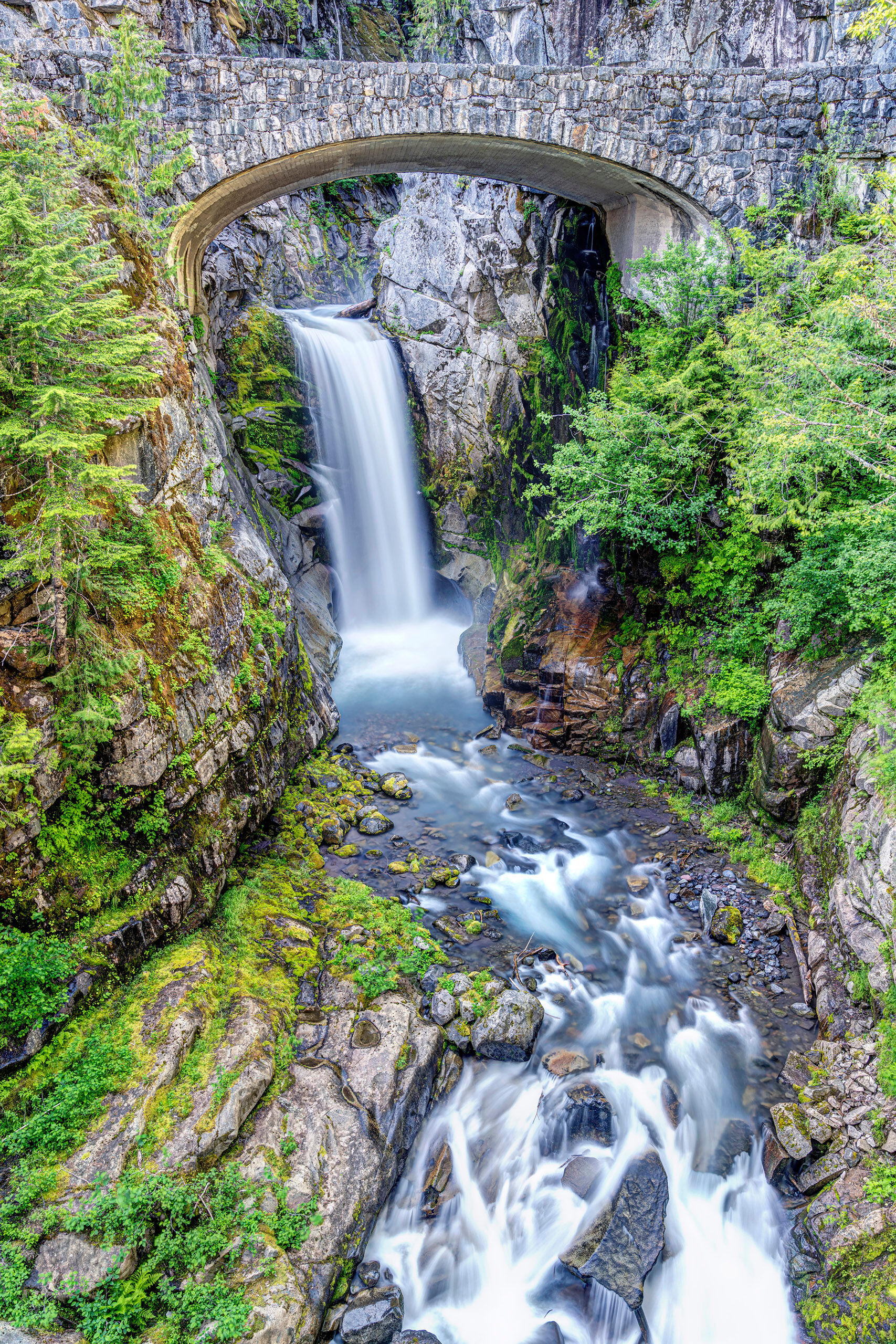 Christine Falls Although the highlight of Mount Rainier National Park has to be Mount Rainier, itself, it is by no means the only thing to check...
