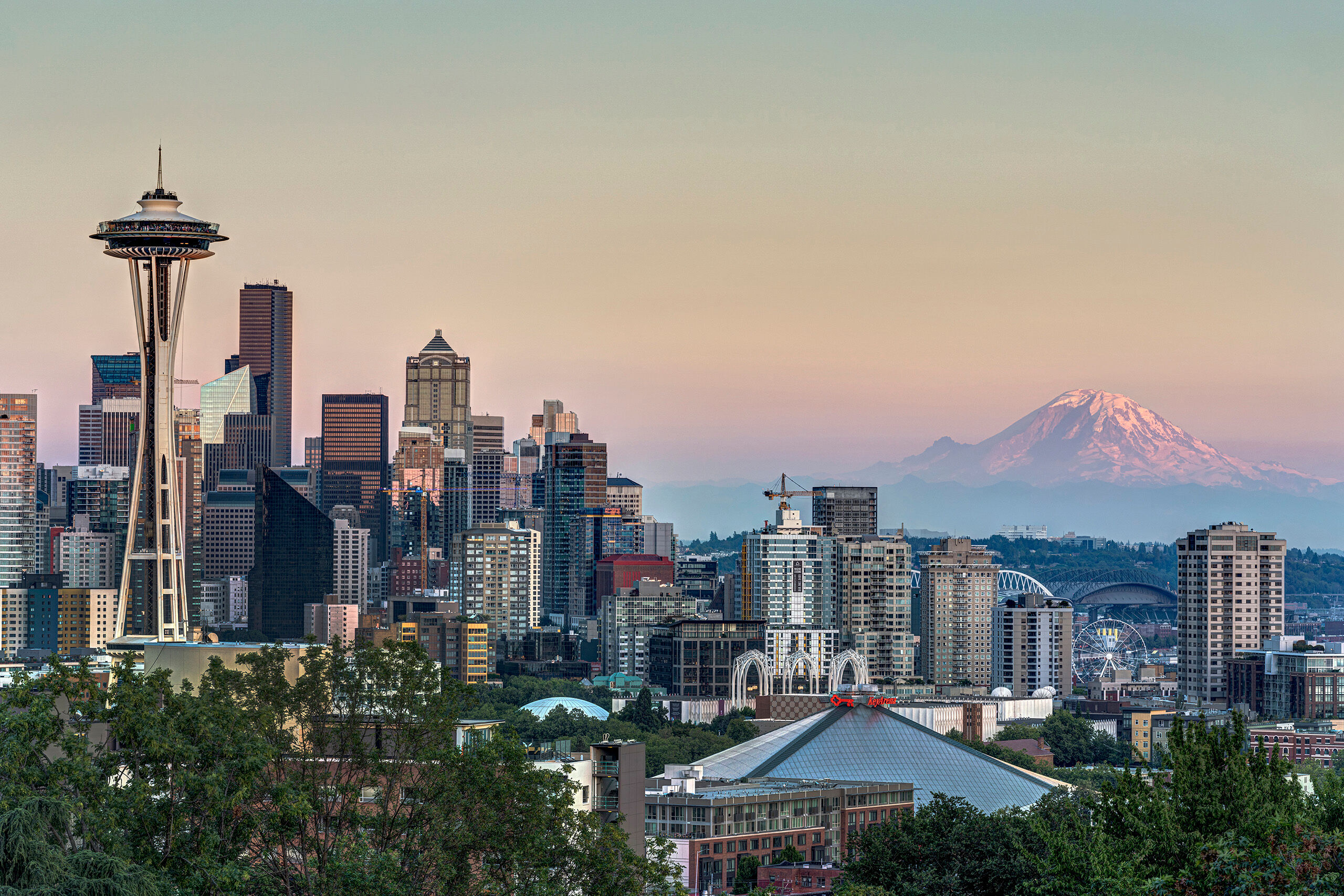 Seattle at Dusk Seattle is a nice place. It reminds me of my (kind of) hometown of Denver, Colorado... but with an ocean. I'd love to spend some...