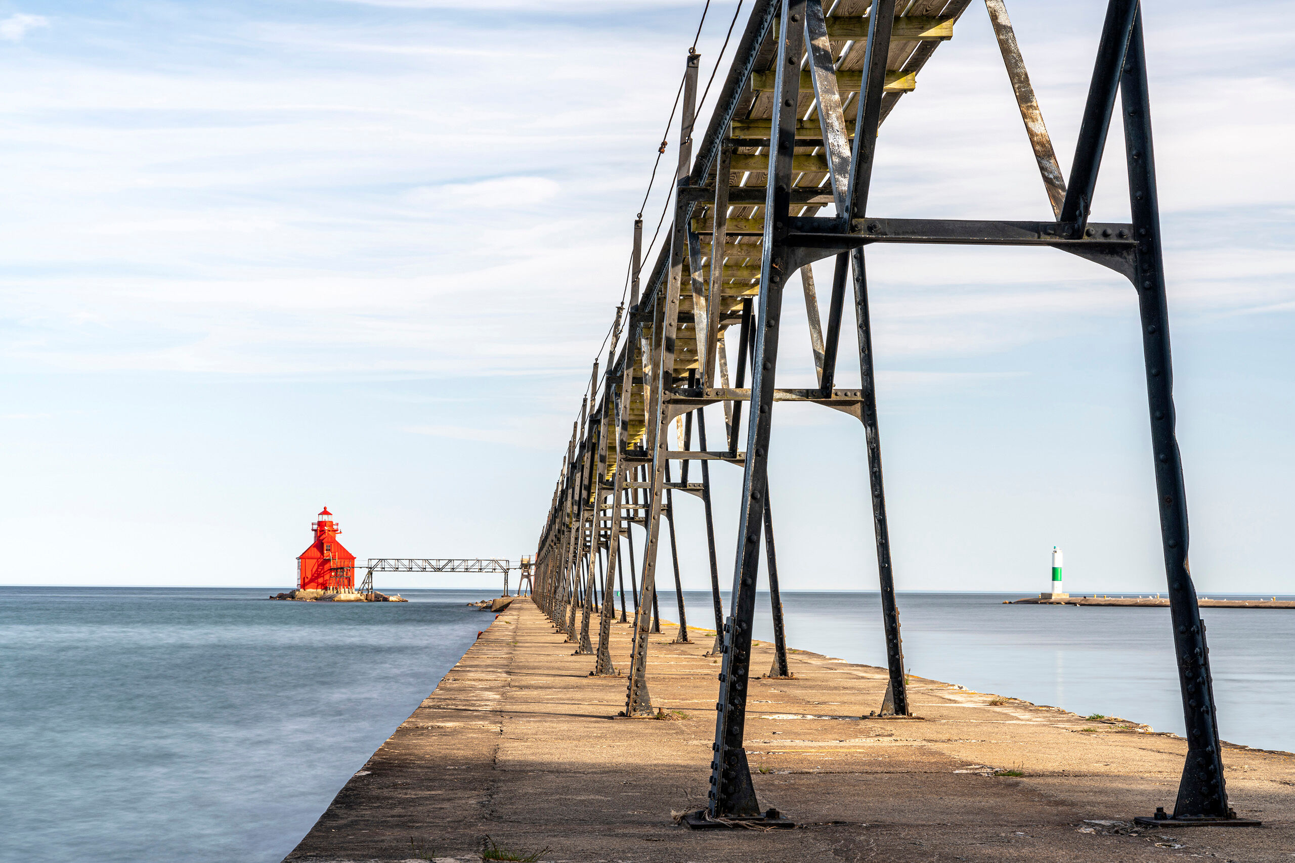 Sturgeon Bay Ship Canal Pierhead Door County, Wisconsin, is a little slice of heaven … at least during the summer, when I've visited. An extremely popular...