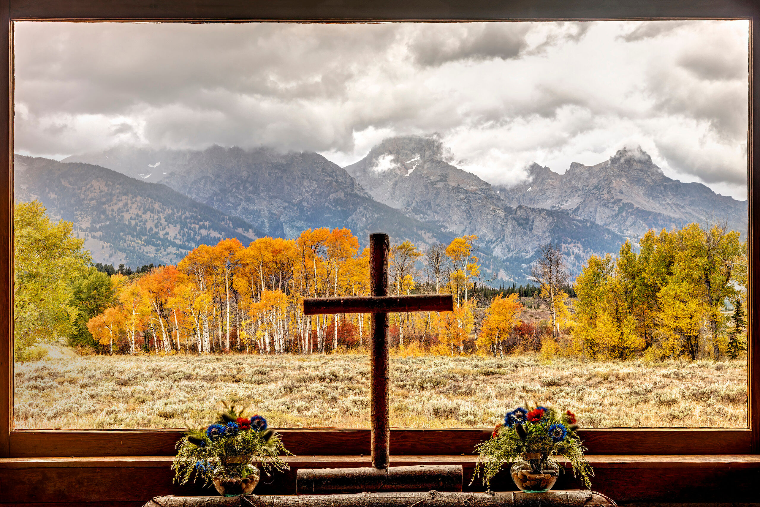 Chapel of the Transfiguration The Chapel of the Transfiguration, in Grand Teton National Park in northwest Wyoming, was constructed in 1925. To this day...